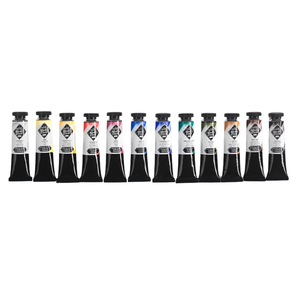 Kit Tinta Acrilica Nevskaya Palitra Master Class 18 ml 12 Cores