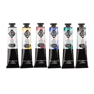 Kit Tinta Acrilica Nevskaya Palitra Master Class 46 ml 6 Cores