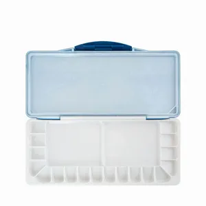 Paleta com Tampa Nevskaya Palitra com 18 Cavidades