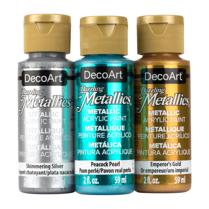 Tinta Decoart Dazzling Metalica