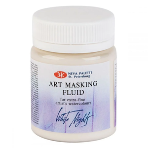 Mascara para Aquarela Profissional White Nights 