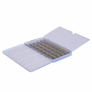 Estojo Metal com Tampa para 35 Pastilhas de Aquarela White Nights - 1447