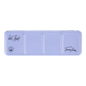 Estojo Metal com Tampa para 21 Pastilhas de Aquarela White Nights - 1446