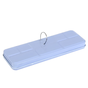 Estojo Metal com Tampa para 21 Pastilhas de Aquarela White Nights - 1446