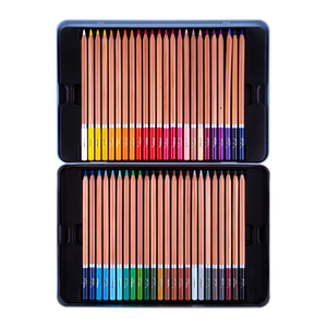 Lapis de Cor Aquarelavel White Nights 48 Cores Estojo Metal - 1331