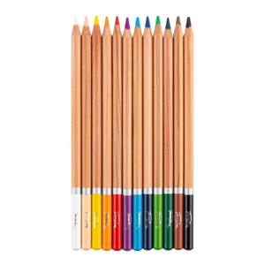 Lapis de Cor Aquarelavel White Nights 12 Cores - 1252