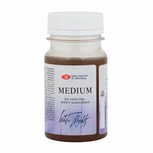 Medium para Aquarela White Nights a Base de Goma Arabica 