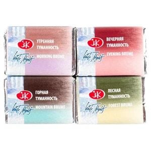 Kit 4 Tintas Aquarela Metamorphoses White Nights em Pastilha - Brume