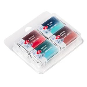 Kit 4 Tintas Aquarela Metamorphoses White Nights em Pastilha - Mystery