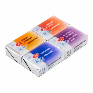 Kit 4 Tintas Aquarela White Nights em Pastilha Mix 1