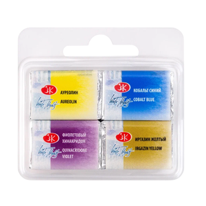 Kit 4 Tintas Aquarela White Nights em Pastilha Mix 2