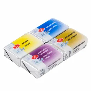 Kit 4 Tintas Aquarela White Nights em Pastilha Mix 2