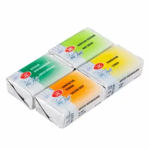 Kit 4 Tintas Aquarela White Nights em Pastilha Mix 4