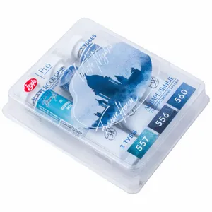 Kit 3 Tintas Aquarela White Nights Granuladas em Tubo Tons Noturnos - 2148
