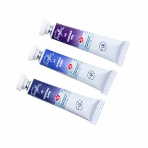 Kit 3 Tintas Aquarela White Nights Granuladas em Tubo Tons Violeta - 2144