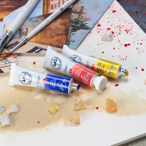 Kit 3 Tintas Aquarela White Nights em Tubo Basic (Tons Basicos 1) - 1972