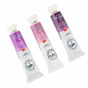 Kit 3 Tintas Aquarela White Nights Granuladas em Tubo Tons do Por do Sol - 2532