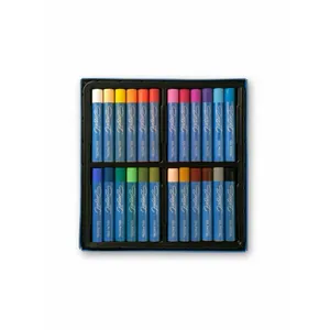 Giz Pastel Oleoso Nevskaya Palitra 24 Cores New
