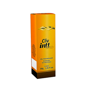 Cliv gold Gel Super Anestésico Anal 30G Intt
