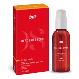 Gel Lubrificante Deslizante Efeito Quente Deborah Secco 120G Intt