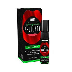Garganta Profunda Menta Spray Sexo Oral 15Ml Intt