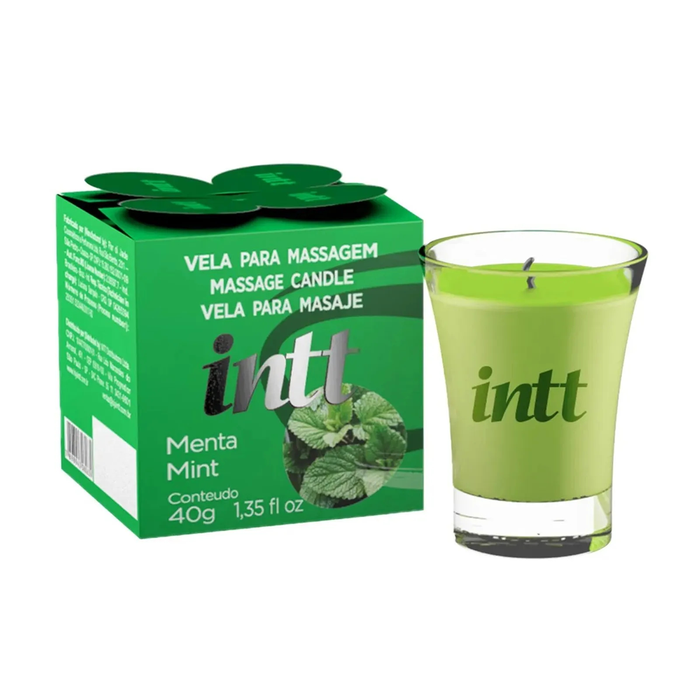 Vela Aromática Beijável Menta 40G Intt