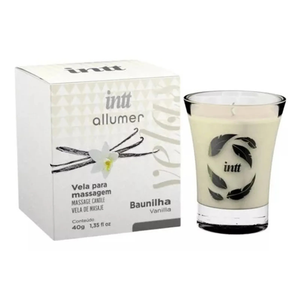 Vela Aromática Beijável Baunilha 40G Intt