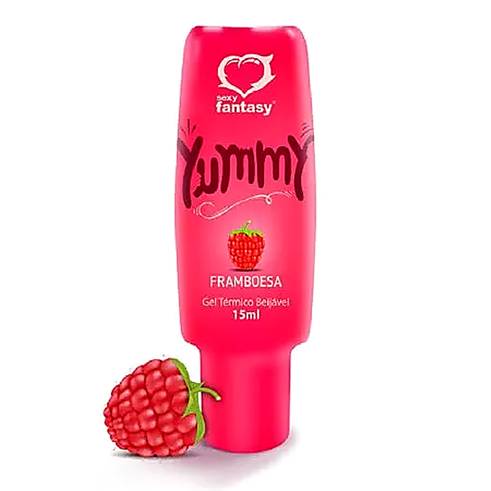 Yummy Gel Térmico Framboesa Para Sexo Oral - Sexy Fantasy