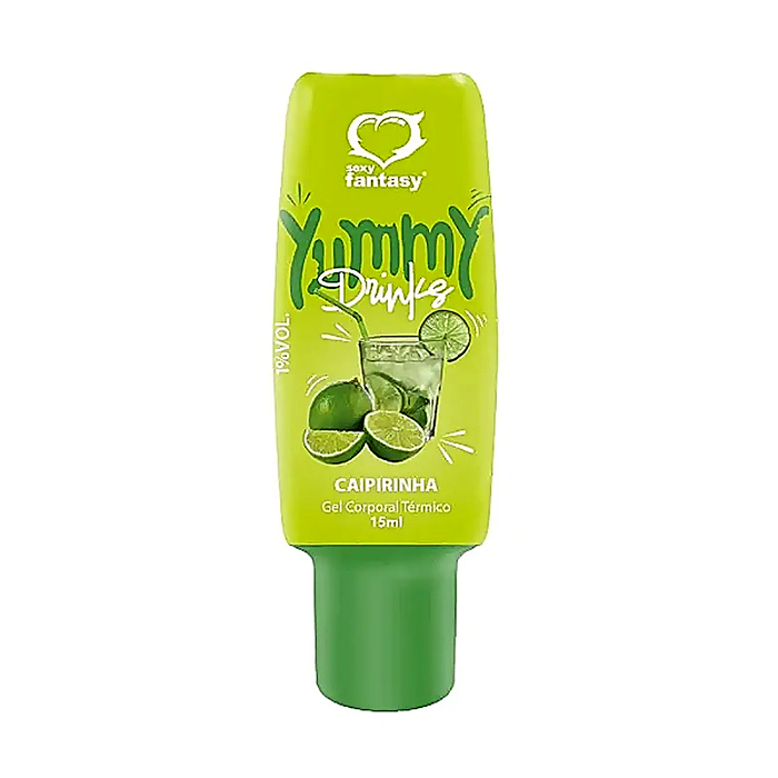 Yummy Drinks Gel Comestível Caipirinha15Ml Sexy Fantasy