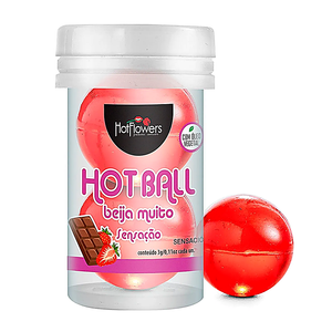 Bolinha Explosiva Beija Muito Sensação 2 Uni Hot Flowers
