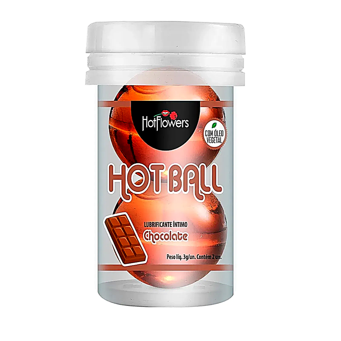 Bolinha Explosiva Beija Muito Chocolate 2 Uni Hot Flowers