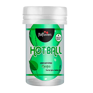 Bolinha Explosiva Beija Muito Menta 2 Uni Hot Flowers