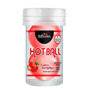 Bolinha Explosiva Beija Muito Frutas Vermelhas 2 Uni Hot Flowers