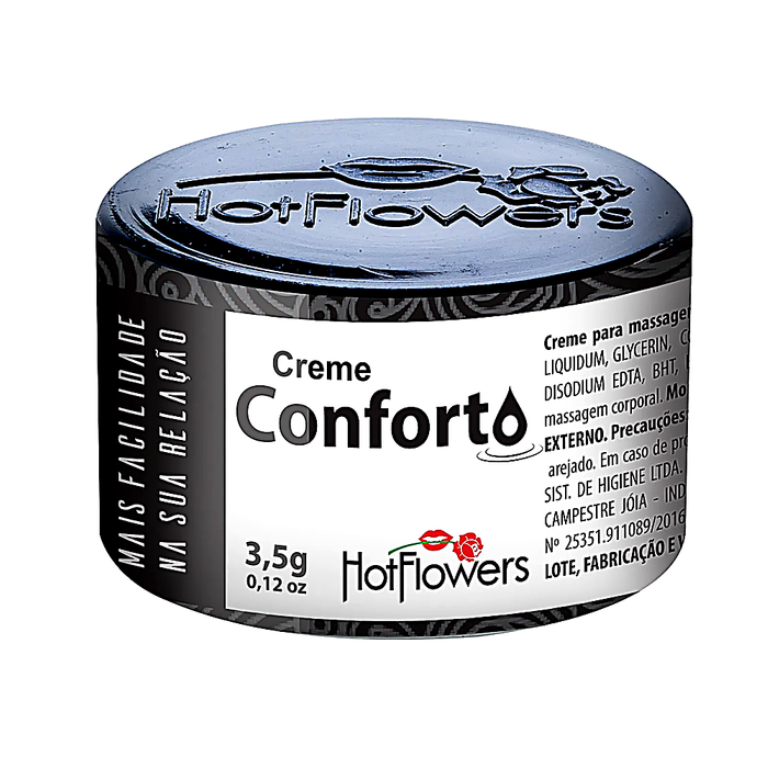 Conforto Anal Creme Funcional 3,5G Hot Flowers
