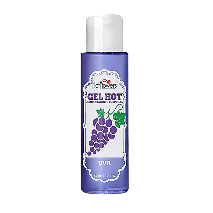 Gel Aromatizante Uva 35Ml Hot Flowers