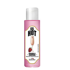 Gel Aromatizante Morango c Champanhe 35Ml Hot Flowers