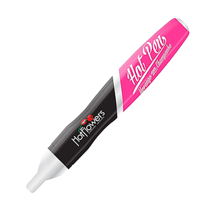 Caneta Comestível Hot Pen Morango c Champanhe 35G Hot Flowers