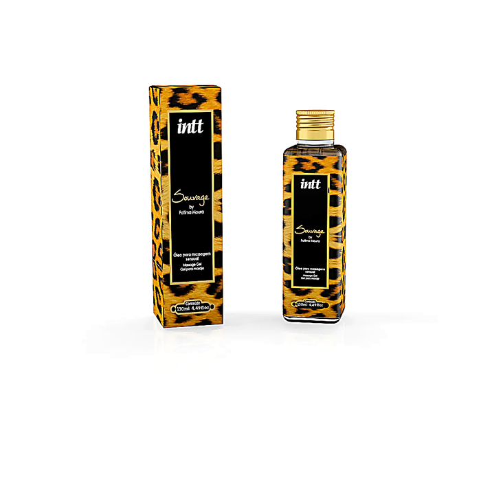 Óleo De Massagem Sensual Sauvage Intt 130 Ml