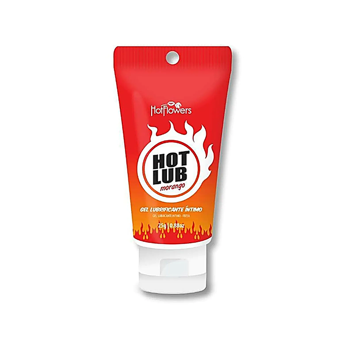 Hot Lub Gel Deslizante Beijável 25Gr Hot Flowers