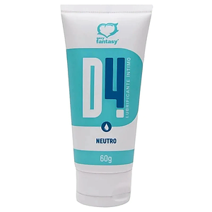 D4 Lubrificante Intimo Comestível Beijável Neutro Aqua - Sexy Fantasy