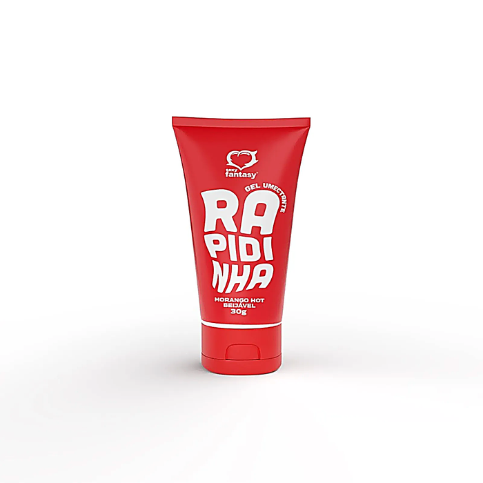 Gel Lubrificante Rapidinha Morango 30g - Sexy Fantasy