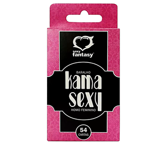 Baralho Kama Sexy Lésbico Sexy Fantasy