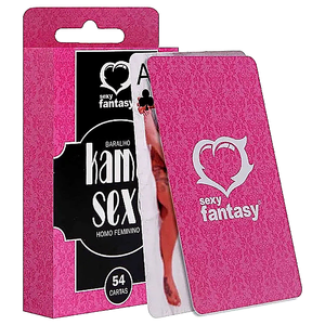 Baralho Kama Sexy Lésbico Sexy Fantasy