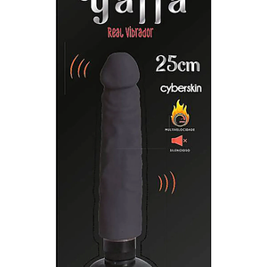 Prótese Com Vibro Cyber Skyn 25 X 3,8Cm Yaffa