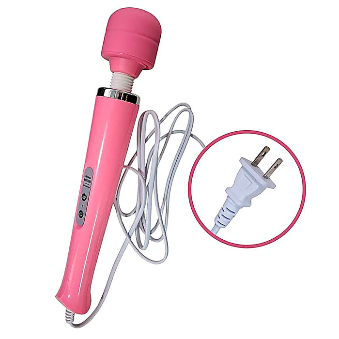 Vibrador Varinha Mágica COM FIO – 10 Modos de Vibração