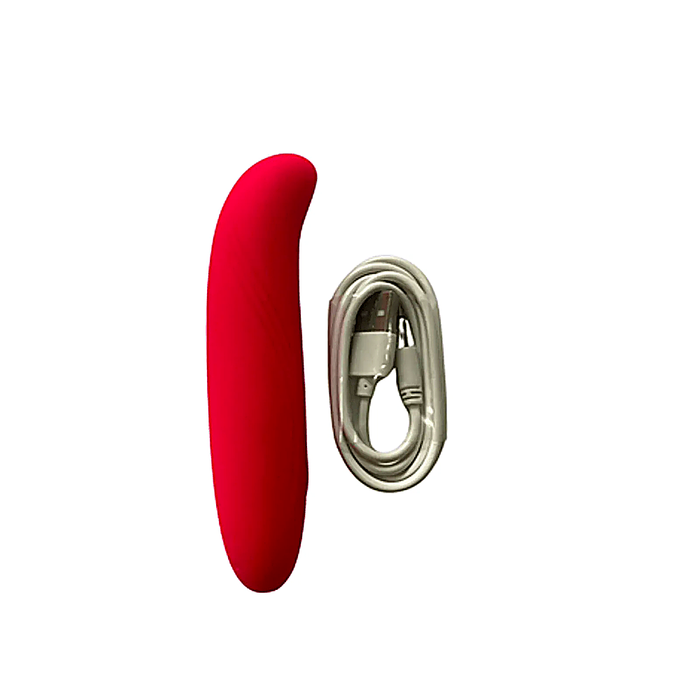 Vibrador Ponto G Aveludado Regarregavel