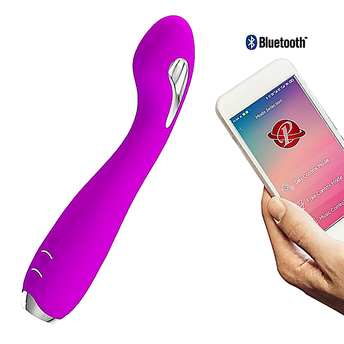 Vibrador de Ponto G com Choque - Pretty Love - Conexão via APP
