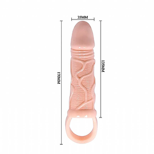 Capa Peniana com Suporte Extender Men - 13,5cm