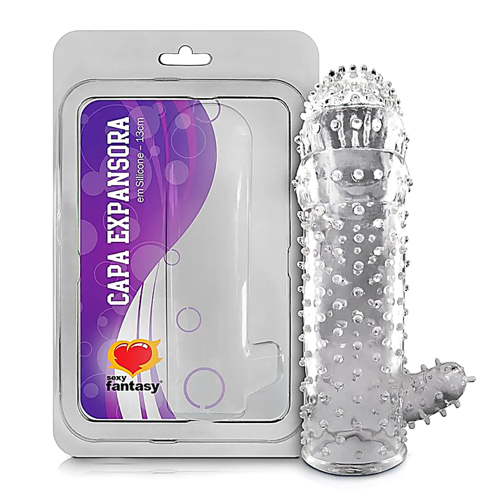 Capa Peniana Com Estimulador Sexy Fantasy