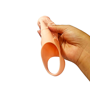 Capa Peniana com Anel de Silicone - 18,0 x 4,0cm